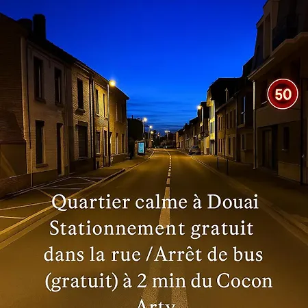 Douai, Climatise & Poetique, Nuit Etoilee شقة